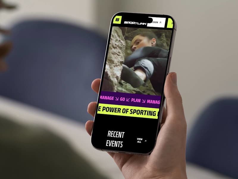 Cover image for Sportlink Website