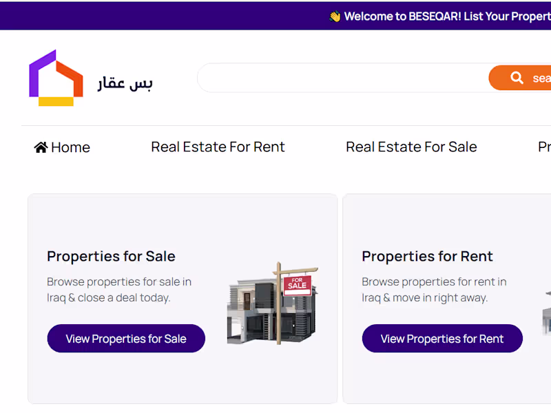 Cover image for Buy & Sell Properties in Iraq