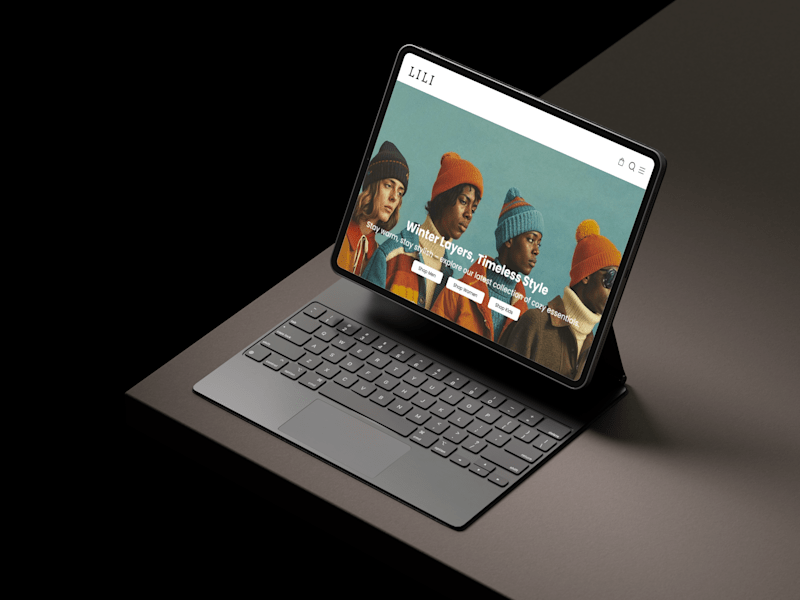 Cover image for LILI – Trendy & Minimalist E-commerce Experience