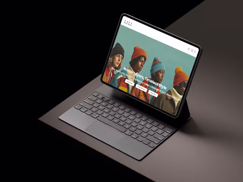 Cover image for LILI – Trendy & Minimalist E-commerce Experience