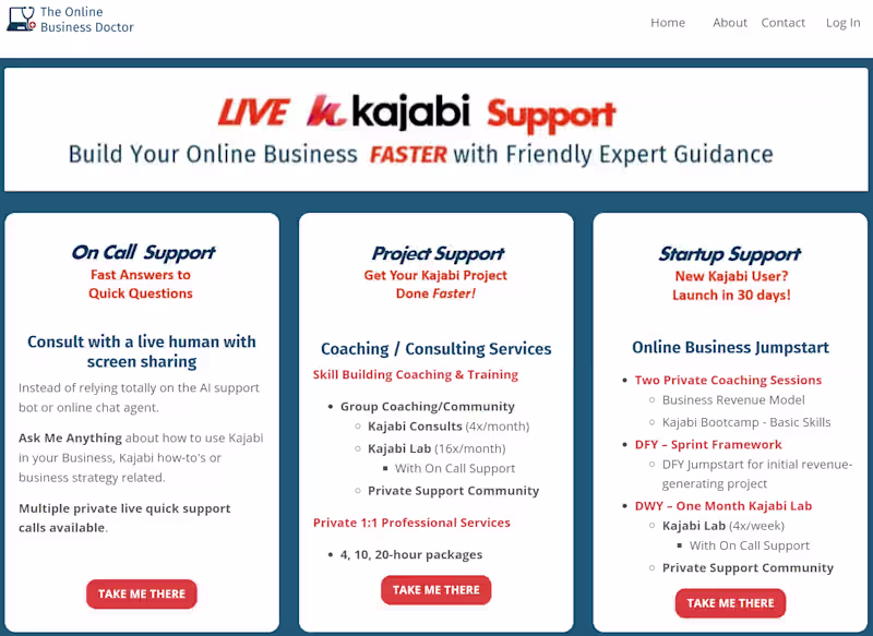 Cover image for LIVE Kajabi Support