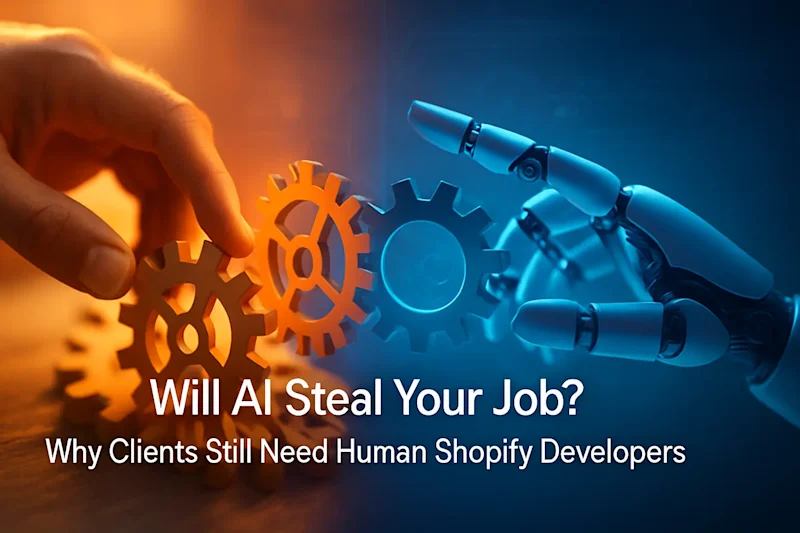 Cover image for Will AI Steal Your Job? Why Clients Still Need Human Shopify Developers