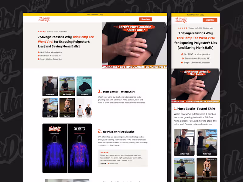 Cover image for UndrDog - Listicle Design