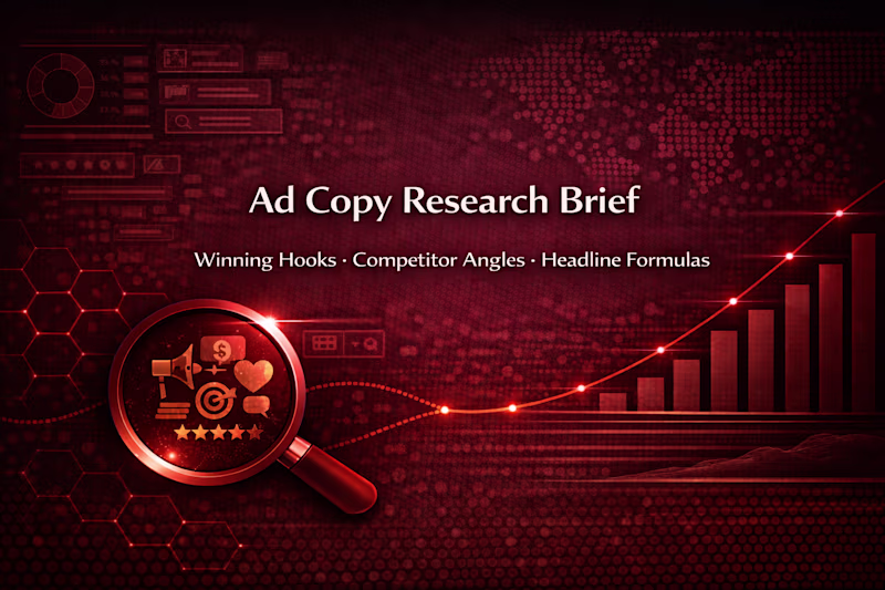 Cover image for 12 — Ad Copy Research Brief