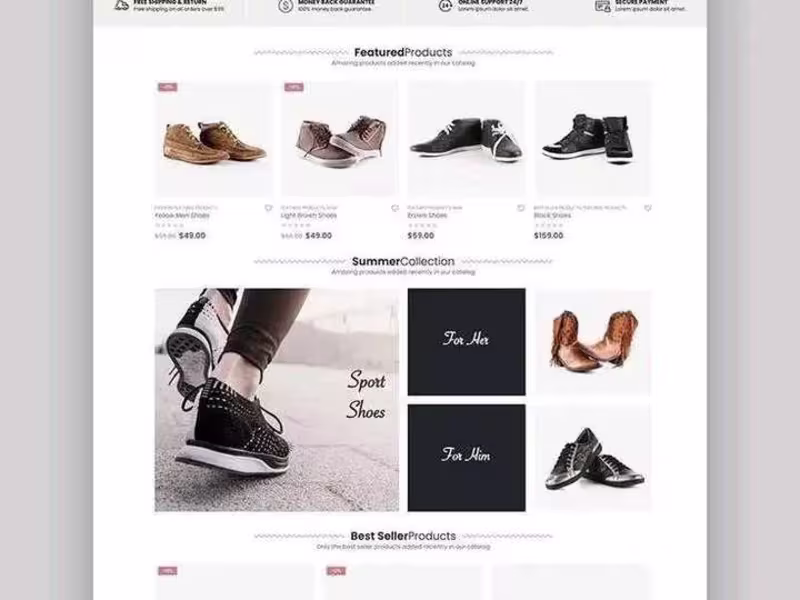 Cover image for Custom Shopify Design & Development for High-Converting Stores