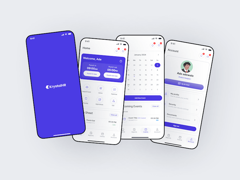Cover image for KrystalHR Mobile App