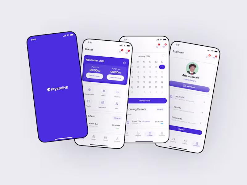 Cover image for KrystalHR Mobile App