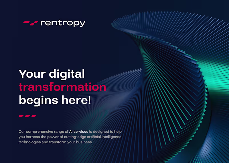 Cover image for Brand and Webflow website for Rentropy
