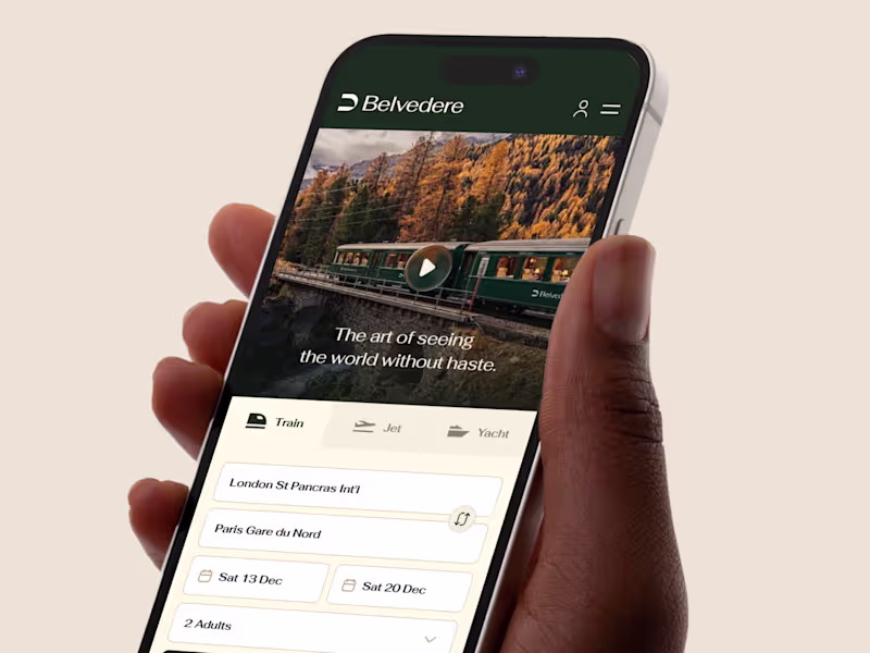 Cover image for Belvedere - Ecommerce & UX UI Design