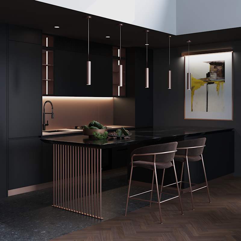 Cover image for Luxury apartment 02 / author: ZDL studio: Behance