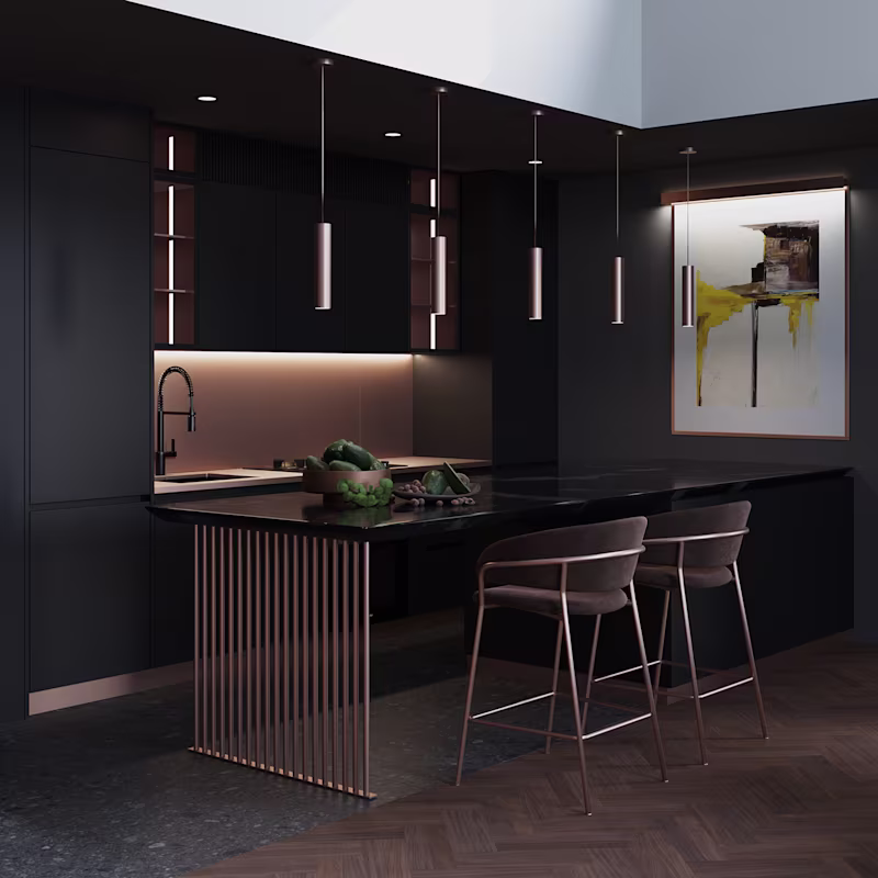 Cover image for Luxury apartment 02 / author: ZDL studio: Behance