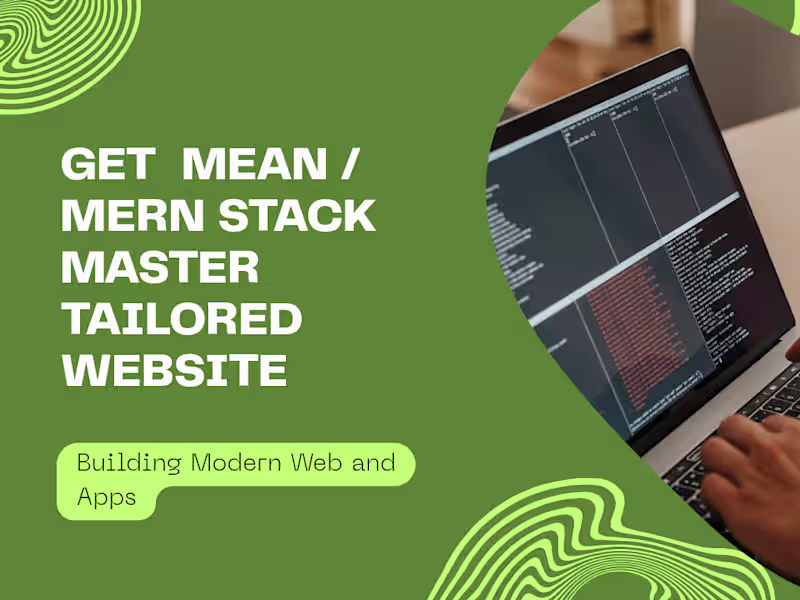 Cover image for Get your responsive Mean/Mern Stack Website 