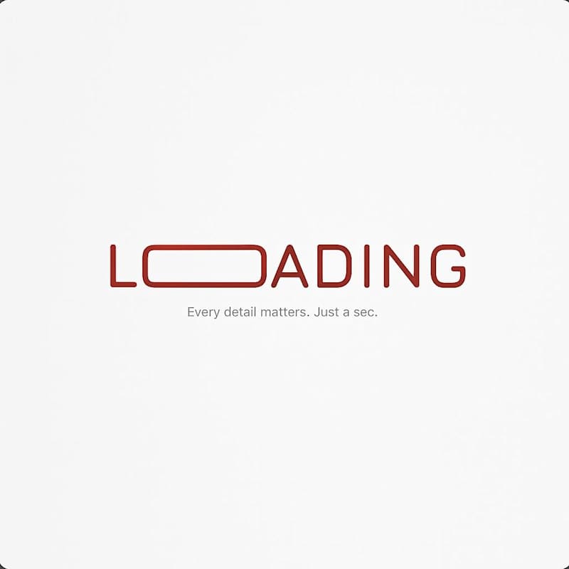 Cover image for Kinetic Text Loading Animation