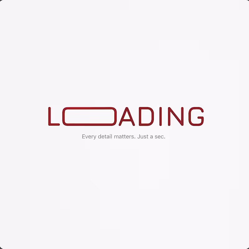 Cover image for Kinetic Text Loading Animation