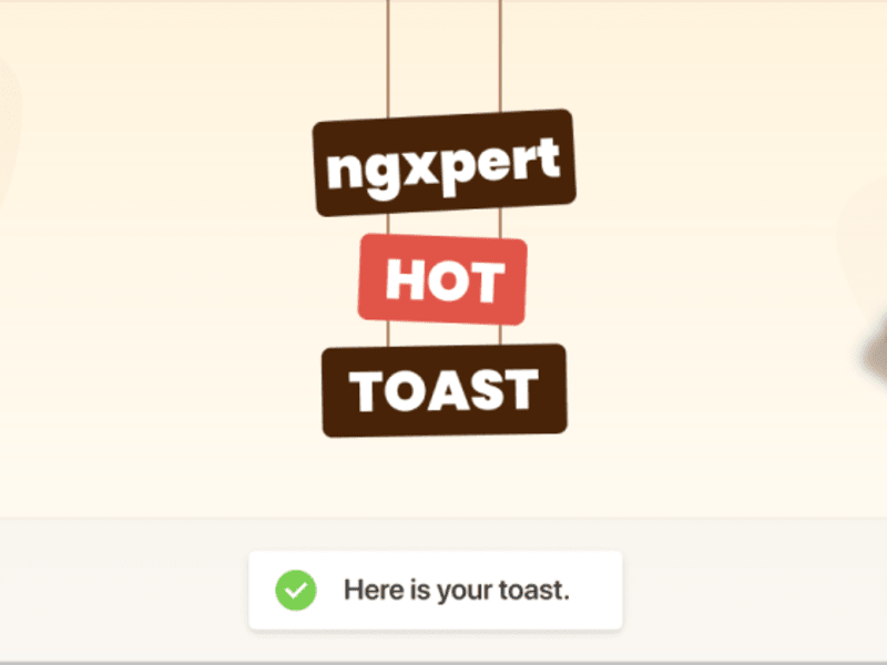 Cover image for The Best Angular Toast in Town