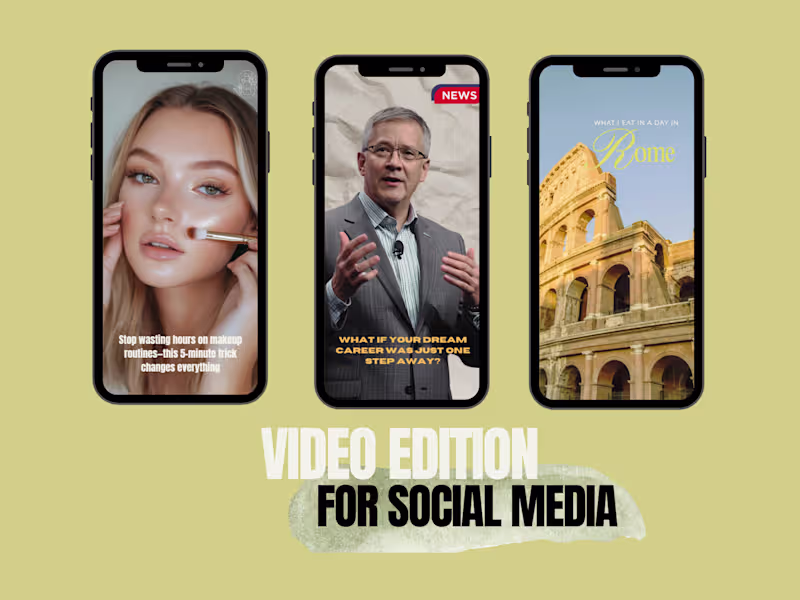 Cover image for Short-Form Video Edition for Social Media