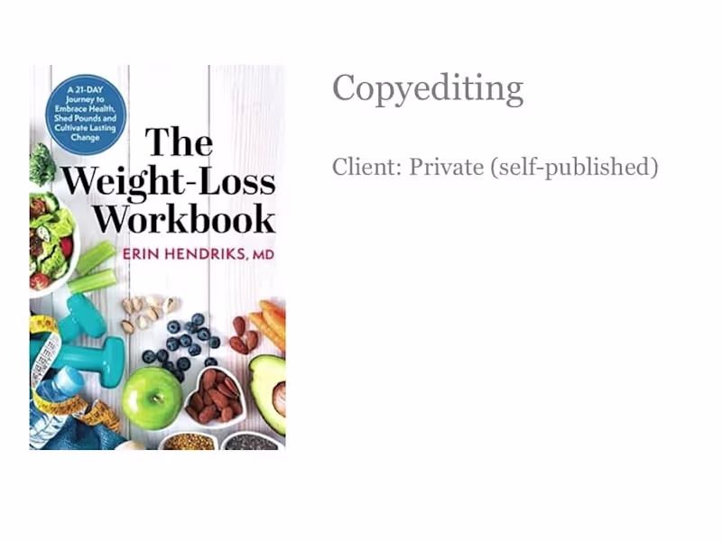 Cover image for Copyediting: nutrition and diet