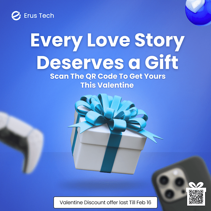 Cover image for Tech Store Valentine Season Campaign Design :: Behance