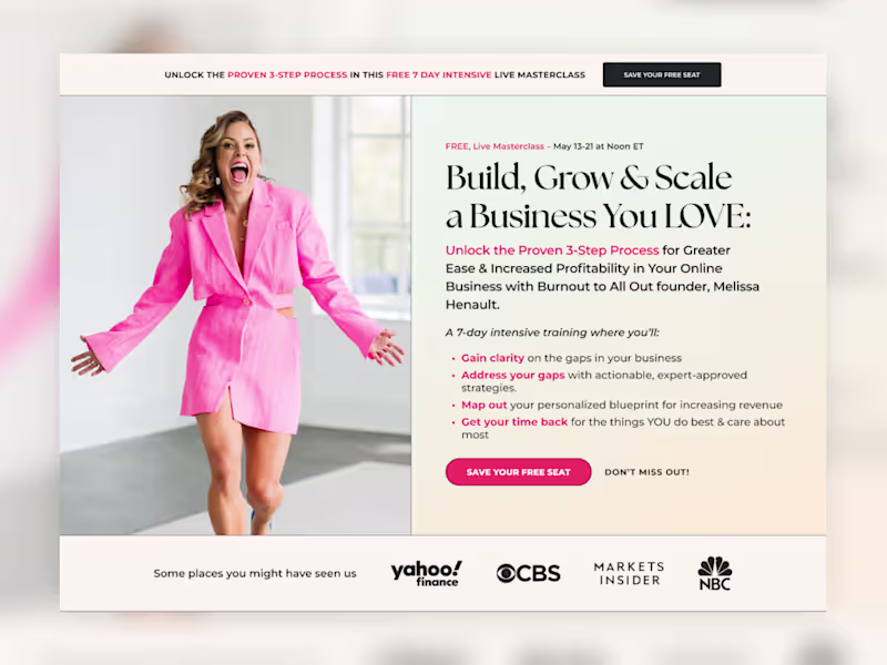 Cover image for Landing Page Design