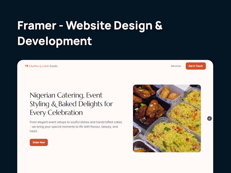 Cover image for Framer Website Design and Development