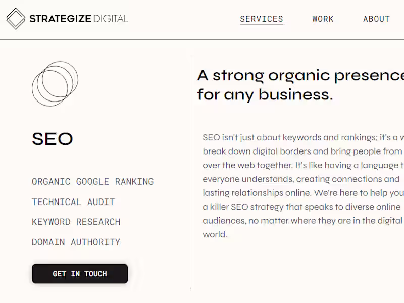 Cover image for SEO Optimization Services