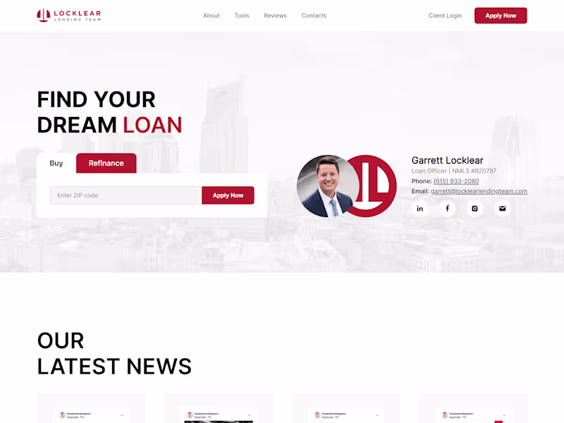 Cover image for LO Website