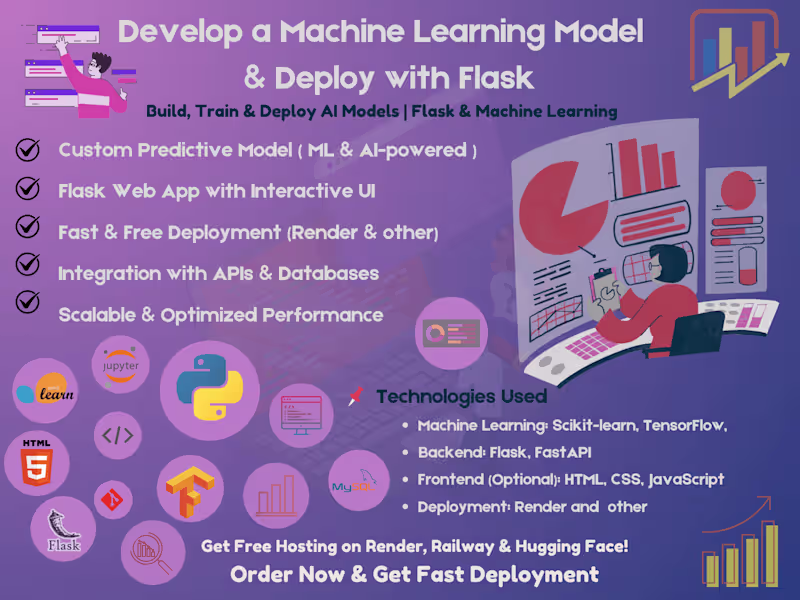 Cover image for Design a Predictive Analytics Model with Flask API