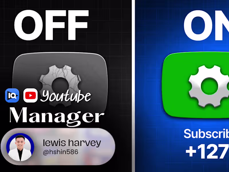 Cover image for Youtube Manager: SEO Video & Optimization Channel