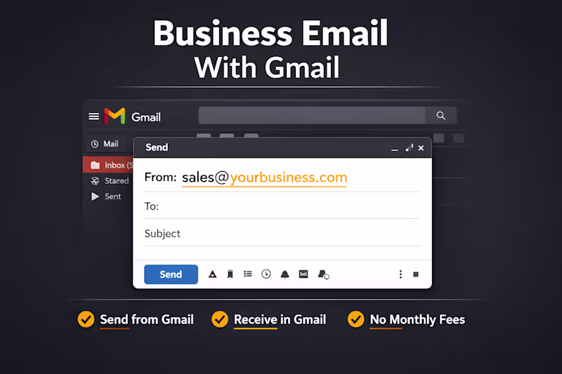 Cover image for Lean Professional Email Setup (No monthly Subscriptions)