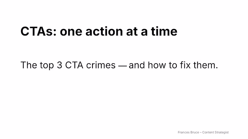 Cover image for Clear CTAs aren’t clever —
