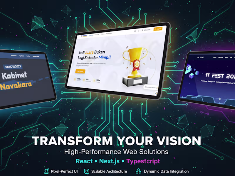 Cover image for High-Performance Frontend Development with React & Next.js