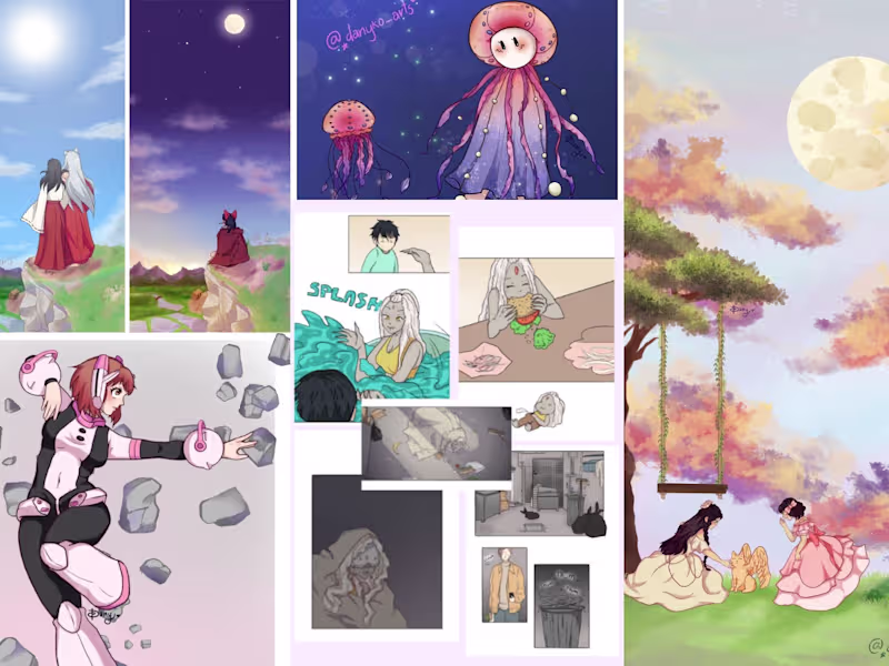 Cover image for I will color your manga, comic or illustration