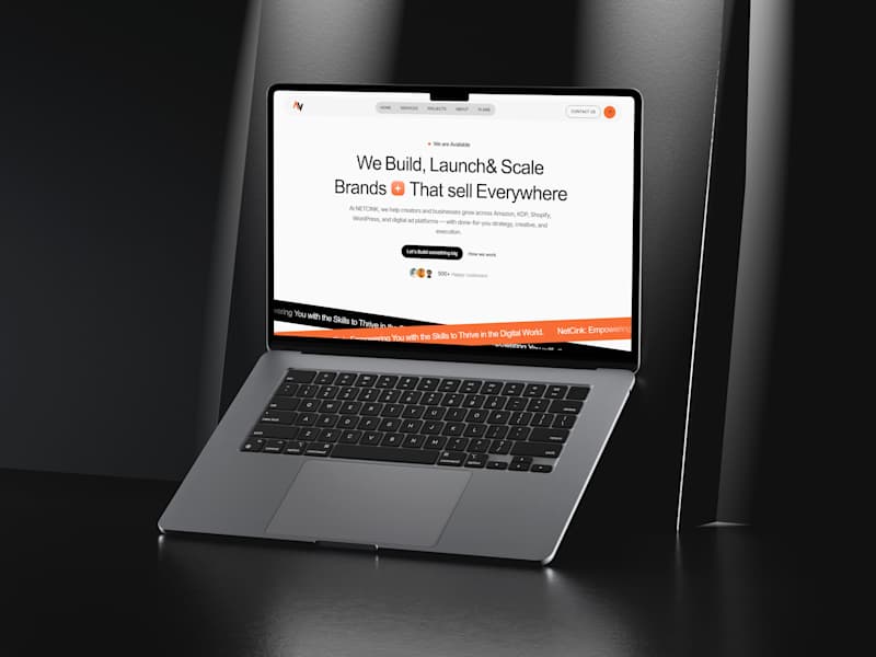 Cover image for Netcink Marketing Agency: A Redesign for 2025