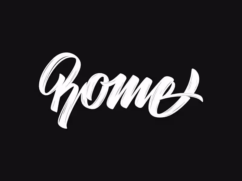 Cover image for Custom 2D Lettering design