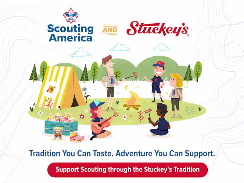 Cover image for  Scouting America and Stuckey's Fundraising