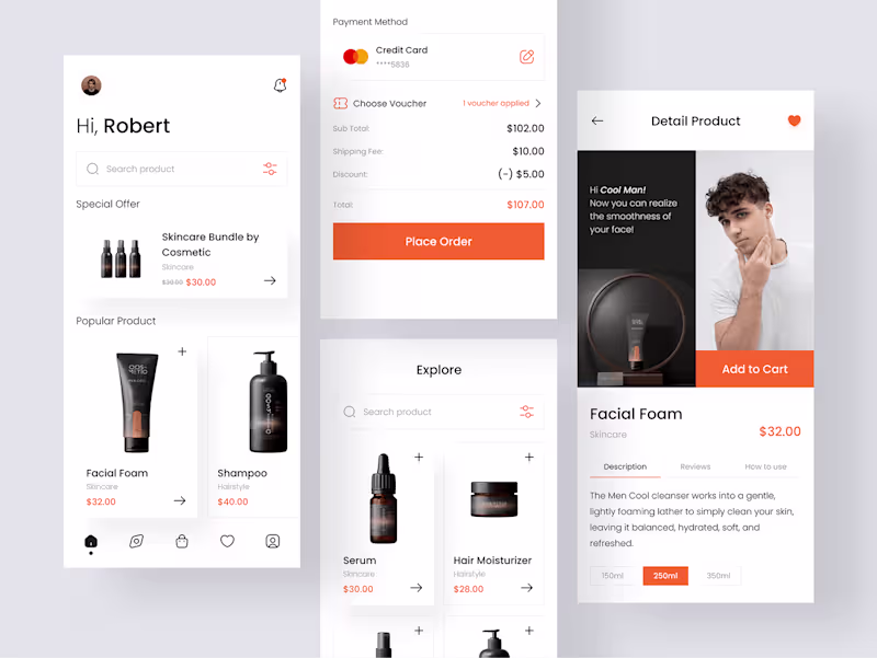 Cover image for Skincare Store App - Case Study