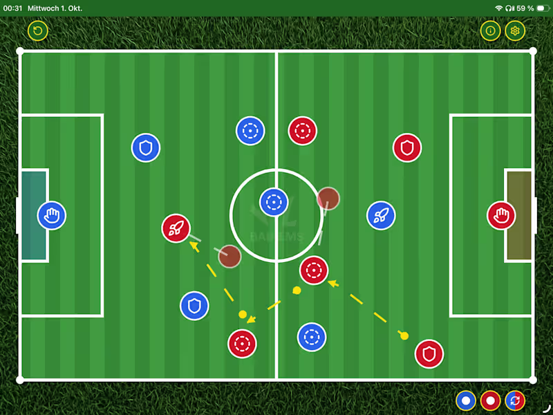 Cover image for Taktik Board Plane deine Fußball-Spielzüge und Strategien mi...