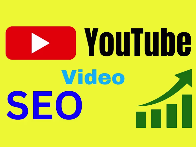 Cover image for I will be your YouTube SEO expert for video ranking