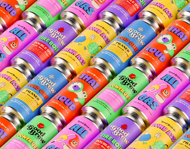 Cover image for Good Brew Company - Brand Launch Animation