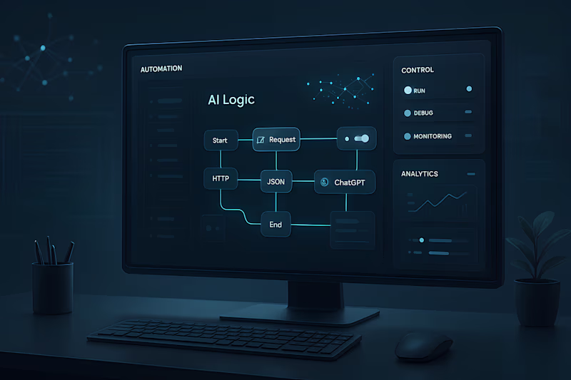 Cover image for Get your Ai Automation with professional dashboard to control