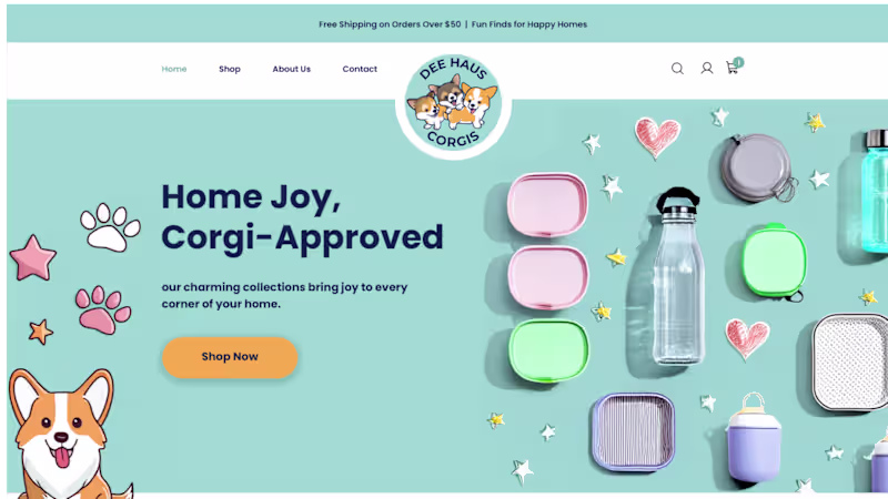 Cover image for I developed this Shopify website