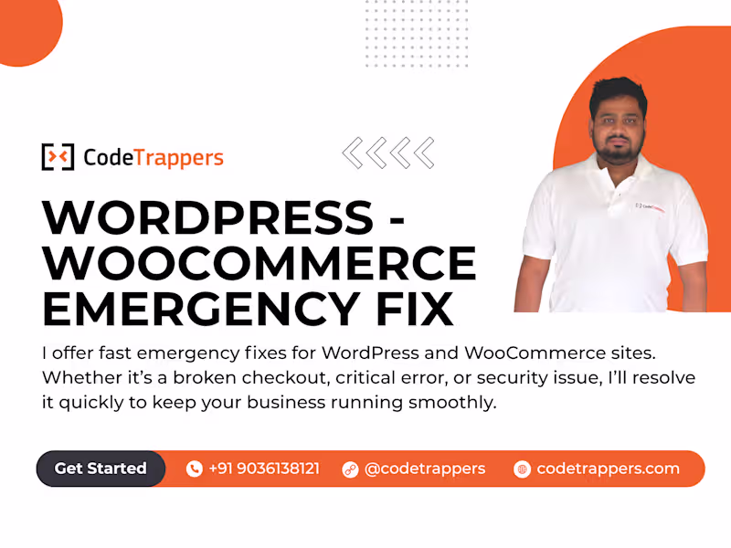 Cover image for Wordpress/Woocommerce Emergency Fix