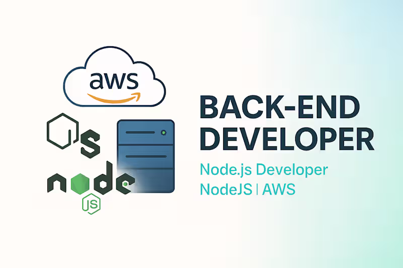 Cover image for VoIP Solution | Node.js Developer | Back-end Developer | DevOps