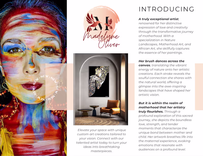 Cover image for Create With Madelyne Portfolio Branding & Custom Web Design 