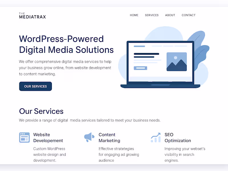 Cover image for Frontend, WordPress, Custom Websites — Delivered With Taste