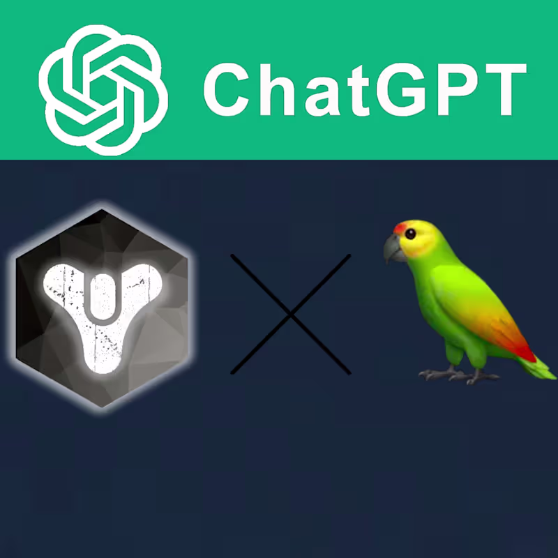 Cover image for Destiny 2 - Langchain Build Recommender AI