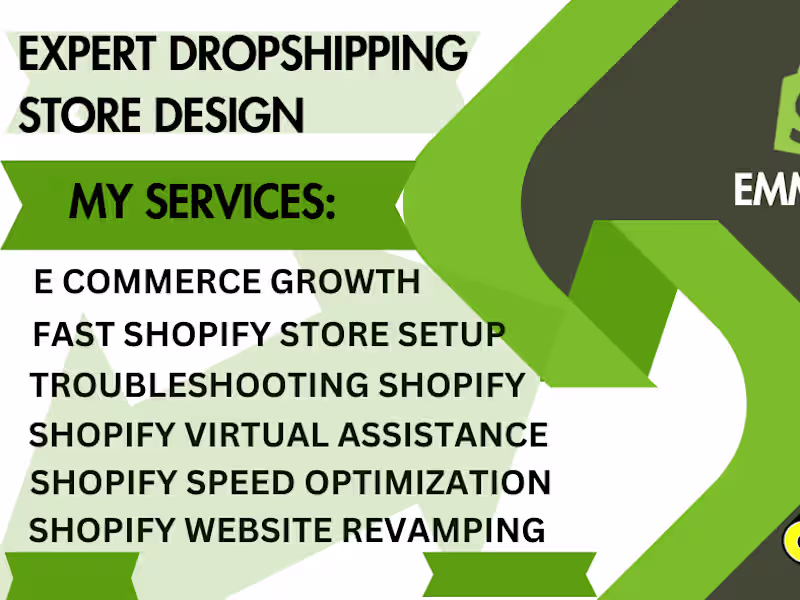 Cover image for Shopify Website Design and SEO Optimization