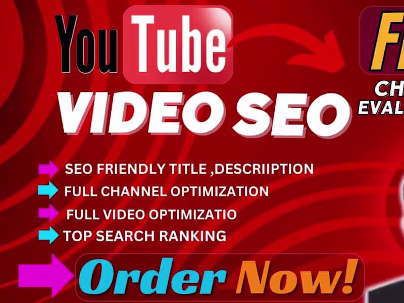 Cover image for I will do youtobe video optimize and promotion 