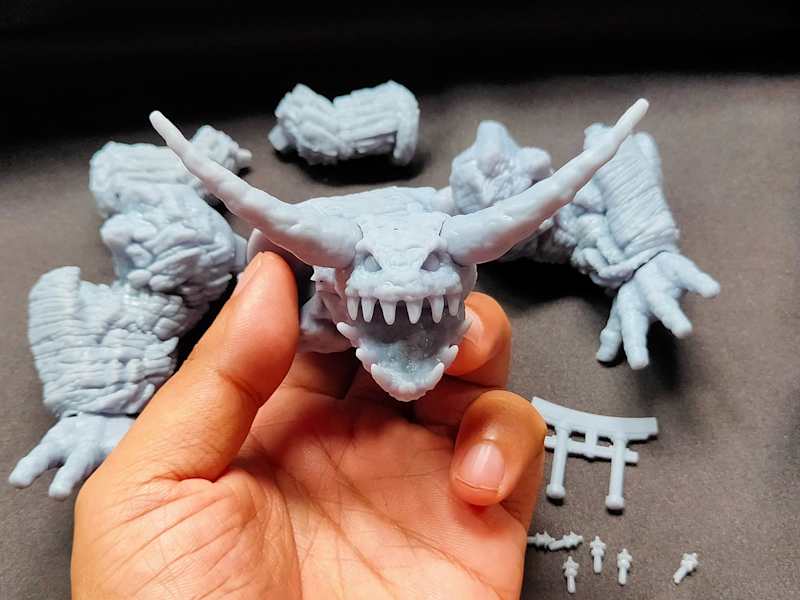 Cover image for Proof of concept 3D Print Miniature Creature : Aruki Seki