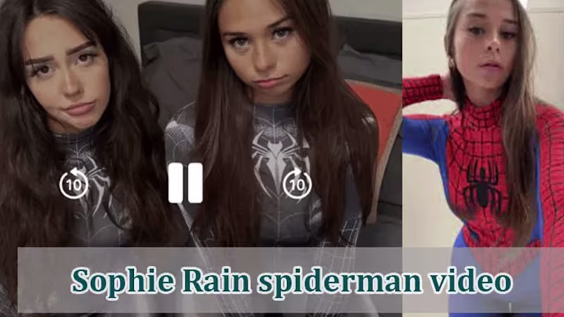 Cover image for [[VIRAL!!]] Sophie Rain SpiderMan Viral Video Leaked Original 
